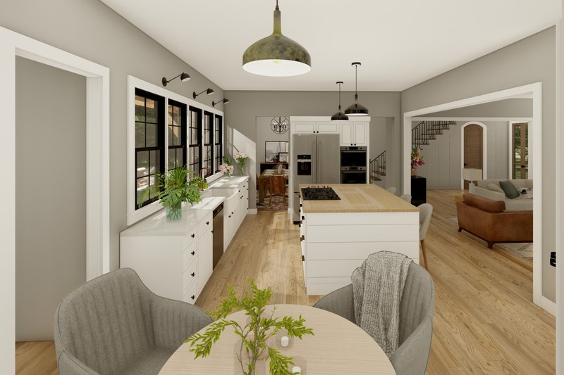 Dream House Plan - Interior - Kitchen for Southern House Plan #1094-4 - 4 bed, 3.5 bath
