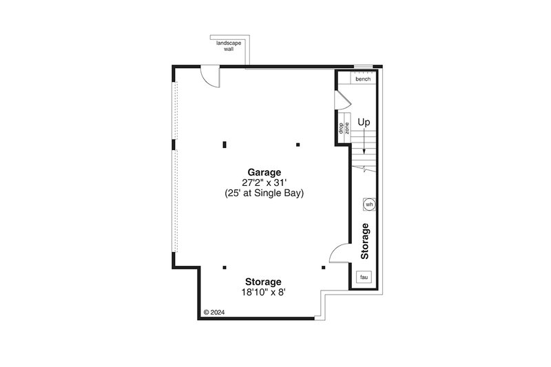 House Blueprint - Floor Plan - Lower Floor for Contemporary House Plan #124-1368 - 4 bed, 3.5 bath