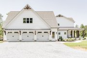 Farmhouse Style House Plan - 4 Beds 4 Baths 3684 Sq/Ft Plan #1116-1 Exterior 