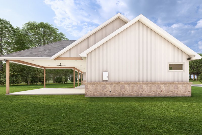 House Design - Exterior - Other Elevation for Country House Plan #1127-6 - 3 bed, 2.5 bath