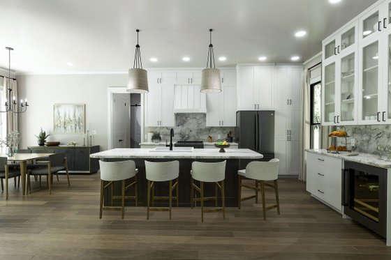Interior - Kitchen 1 for Farmhouse House Plan #406-9670 - 3 bed, 2 bath