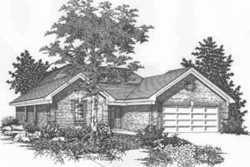 Traditional Style House Plan - 4 Beds 2 Baths 1450 Sq/Ft Plan #329-145