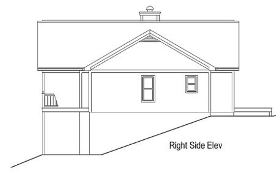 Exterior - Other Elevation 1 for Contemporary House Plan #71-101 - 2 bed, 2 bath