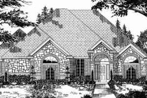 Traditional Exterior - Front Elevation Plan #62-131