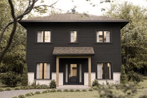 Contemporary Exterior - Front Elevation Plan #23-2825