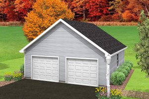 Traditional Exterior - Front Elevation Plan #75-206
