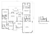 Traditional Style House Plan - 4 Beds 3.5 Baths 2487 Sq/Ft Plan #17-2289 