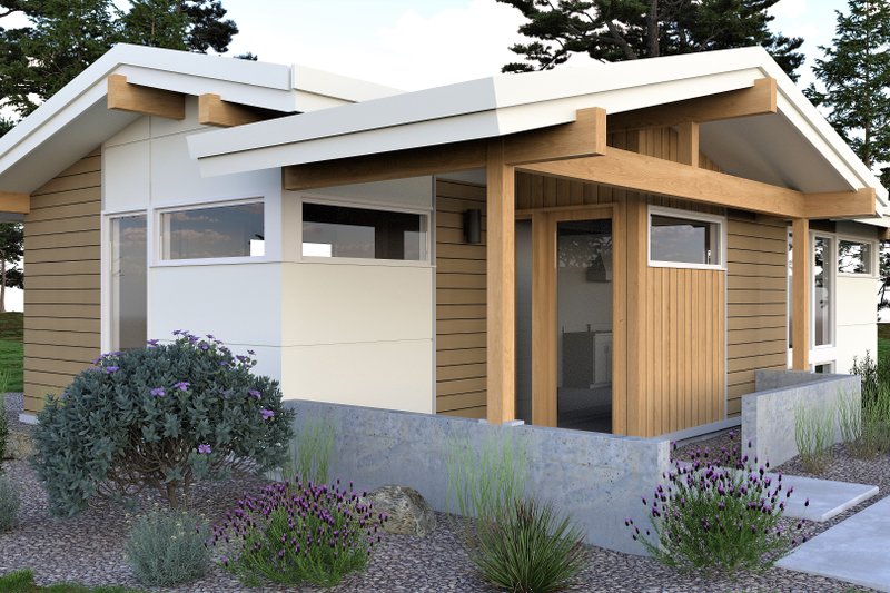 Home Plan - Photo for Modern House Plan #895-152 - 1 bed, 1 bath