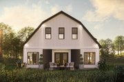 Barndominium Style House Plan - 2 Beds 2.5 Baths 1565 Sq/Ft Plan #455-508 
