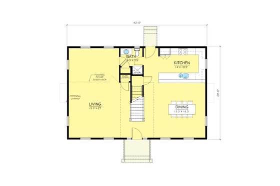 Cape Cod style house plans by Duo Dickinson, seed plan, floorplan