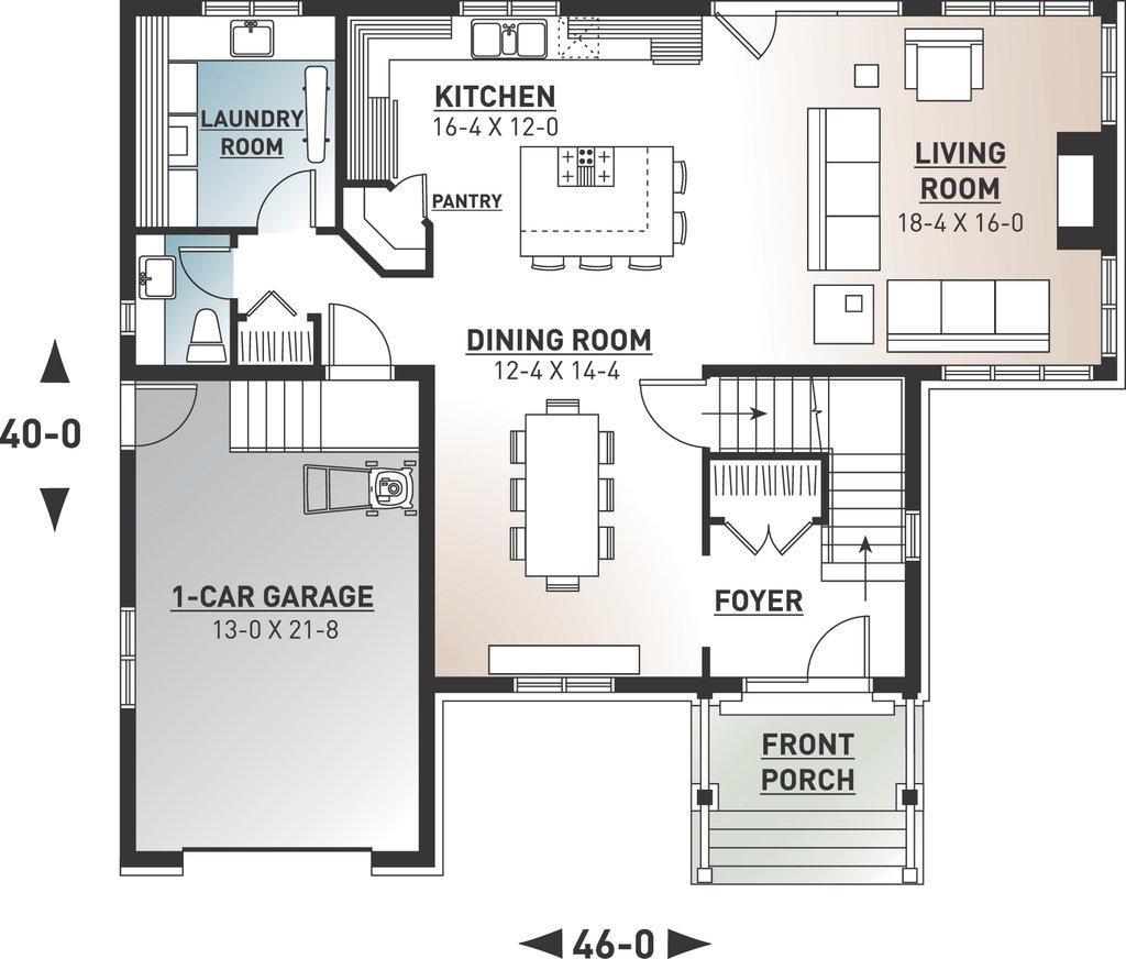 Traditional Style House Plan 4 Beds 2 5 Baths 2197 Sq Ft Plan 23 2285 Homeplans Com Traditional Style House Plan 4 Beds 2 5 Baths 2197 Sq Ft Plan 23 2285 Homeplans Com