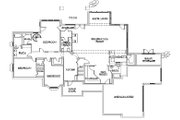 European Style House Plan - 7 Beds 5 Baths 4240 Sq/Ft Plan #5-424 