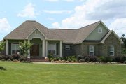 Traditional Style House Plan - 3 Beds 2.5 Baths 2067 Sq/Ft Plan #21-348 