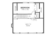 Cabin Style House Plan - 2 Beds 1 Baths 903 Sq/Ft Plan #18-230 