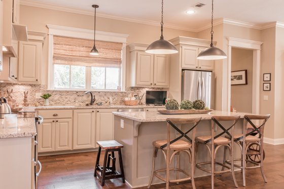 Interior - Kitchen 2 for European House Plan #430-168 - 3 bed, 2 bath