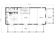 Beach Style House Plan - 3 Beds 4 Baths 2201 Sq/Ft Plan #443-4 