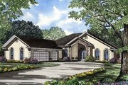 Southern Style House Plan - 4 Beds 3.5 Baths 3124 Sq/Ft Plan #17-112 