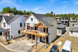 Exterior - Other Elevation 1 for Contemporary House Plan #1070-246 - 2 bed, 2.5 bath