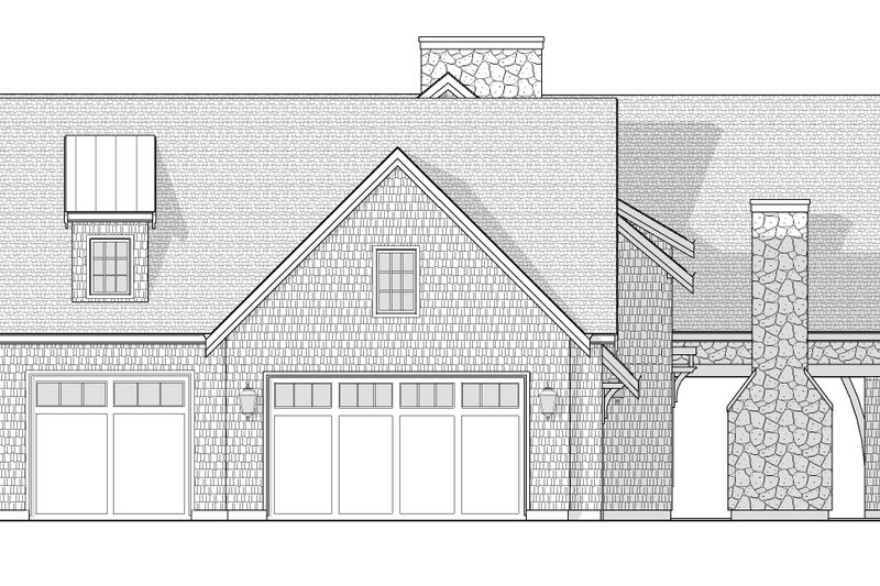 House Blueprint - Exterior - Other Elevation 1 for Farmhouse House Plan #1114-102 - 5 bed, 4.5 bath