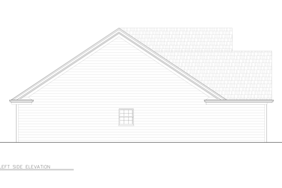 Exterior - Other Elevation for European House Plan #119-262 - 3 bed, 2 bath