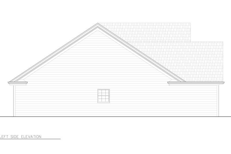 House Plan Design - Exterior - Other Elevation for European House Plan #119-262 - 3 bed, 2 bath