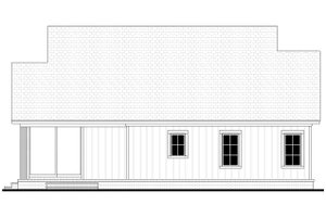 Exterior - Rear Elevation 1 for Southern House Plan #430-325 - 3 bed, 2.5 bath