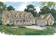 Country Style House Plan - 4 Beds 3.5 Baths 3636 Sq/Ft Plan #453-13 
