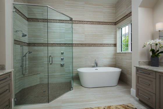 Interior - Master Bathroom for Mediterranean House Plan #930-481 - 4 bed, 4.5 bath