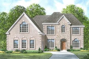 Traditional Exterior - Front Elevation Plan #424-288
