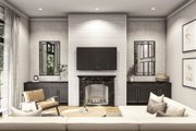 Modern Style House Plan - 3 Beds 2.5 Baths 3164 Sq/Ft Plan #455-509 