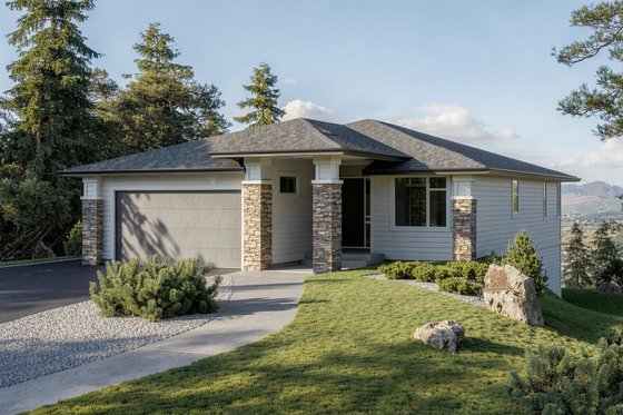 Prairie Plan for Narrow Lot