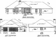 Traditional Style House Plan - 3 Beds 2 Baths 2266 Sq/Ft Plan #65-446 