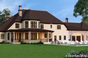 Dream House Plan - European Exterior - Other Elevation Plan #119-432