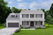 Country Style House Plan - 3 Beds 2.5 Baths 1828 Sq/Ft Plan #124-1377 