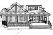 Craftsman Style House Plan - 2 Beds 2.5 Baths 2048 Sq/Ft Plan #1101-38 
