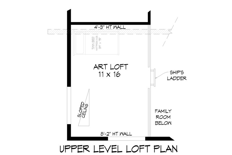 House Plan Design - Floor Plan - Other Floor for Contemporary House Plan #932-779 - 3 bed, 2 bath