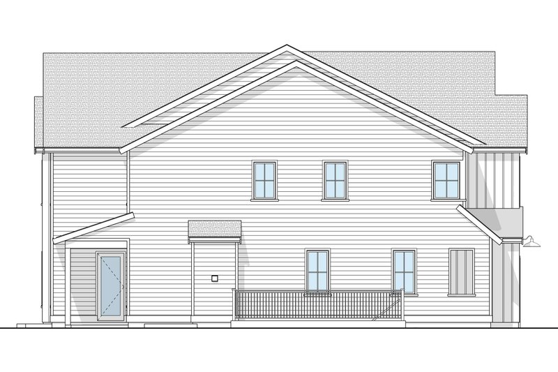 Home Plan - Exterior - Other Elevation for Farmhouse House Plan #1114-29 - 8 bed, 4 bath