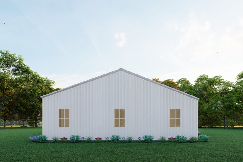 Architectural House Design - Exterior - Other Elevation 2 for Barndominium House Plan #1107-30 - 3 bed, 3.5 bath