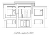 Contemporary Style House Plan - 2 Beds 2 Baths 1550 Sq/Ft Plan #1100-80 