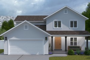 Home Plan - Traditional Exterior - Front Elevation Plan #1060-385