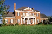 Colonial Style House Plan - 4 Beds 4 Baths 4489 Sq/Ft Plan #137-136 