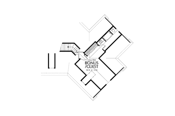 Floor Plan - Other Floor for Traditional House Plan #48-424 - 4 bed, 4.5 bath
