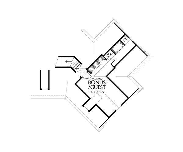 Traditional Floor Plan - Other Floor Plan #48-424