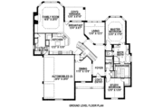 European Style House Plan - 4 Beds 3 Baths 3317 Sq/Ft Plan #141-217 