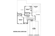 European Style House Plan - 3 Beds 2.5 Baths 2087 Sq/Ft Plan #81-784 