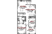Bungalow Style House Plan - 2 Beds 2 Baths 1251 Sq/Ft Plan #63-295 