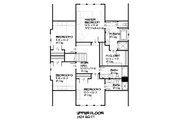 Craftsman Style House Plan - 4 Beds 3.5 Baths 2968 Sq/Ft Plan #901-4 
