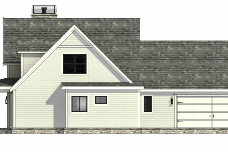 Dream House Plan - Exterior - Other Elevation 1 for Farmhouse House Plan #1096-131 - 3 bed, 2.5 bath
