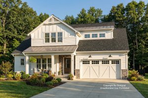 Farmhouse Exterior - Front Elevation Plan #51-1363