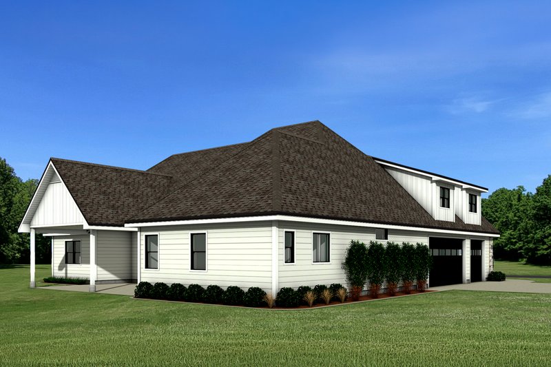 Architectural House Design - Exterior - Rear Elevation 3 for Craftsman House Plan #1084-4 - 3 bed, 2.5 bath